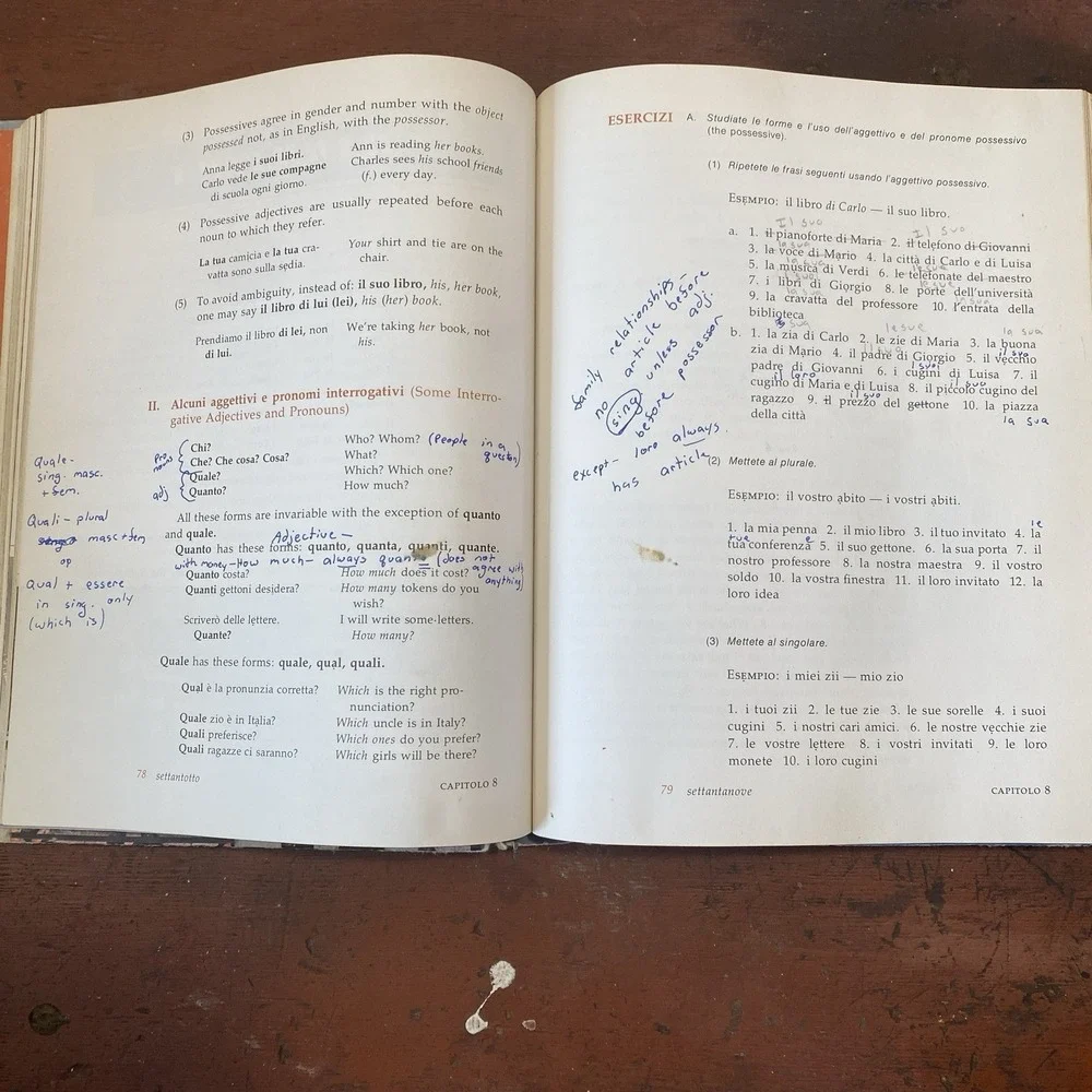 Basic‎ Italian Speroni Golino Fourth Edition 1977 Language Travel
